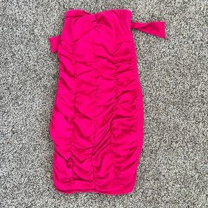 Superdown strapless dress